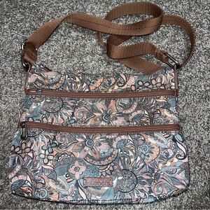 Sakroots Multicolor Floral
Crossbody Bag
